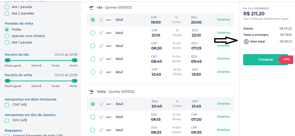 Passagens De Ida E Volta Nos Voos De Bh Para 8 Destinos Por Menos De R 385 Melhores Ofertas 1793