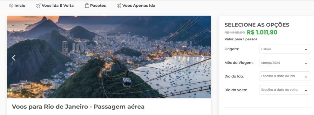 ofertas Rio de Janeiro