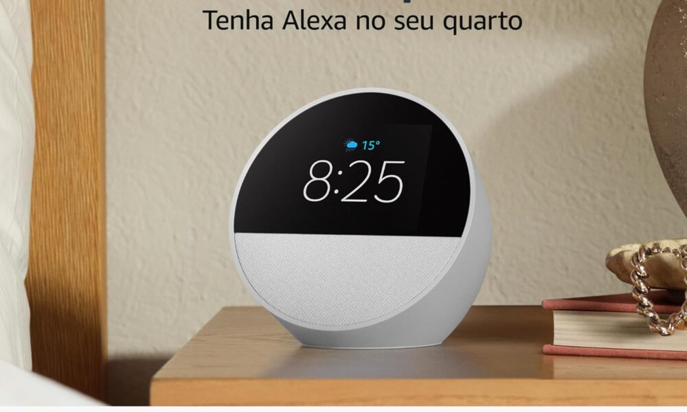 Novo Echo Spot com Alexa 2024 em promoção, confira!