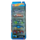 Quem coleciona vai amar o kit com 5 carrinhos Hot Wheels